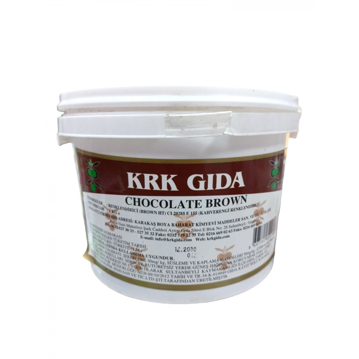 Kahverengi Koyu Gıda Boyası Toz