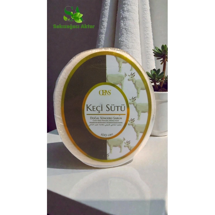 Keçisütü Süngerli Sabun