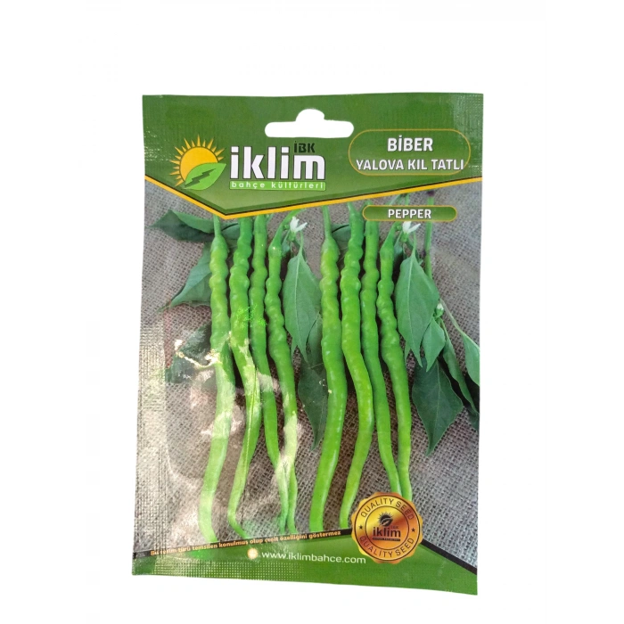 Kıl Tatlı Biber Tohum Sayısı 400 Adet Civarı