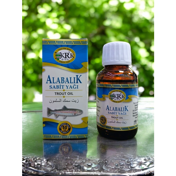 Krk Gıda Alabalık Yağı 50 ML
