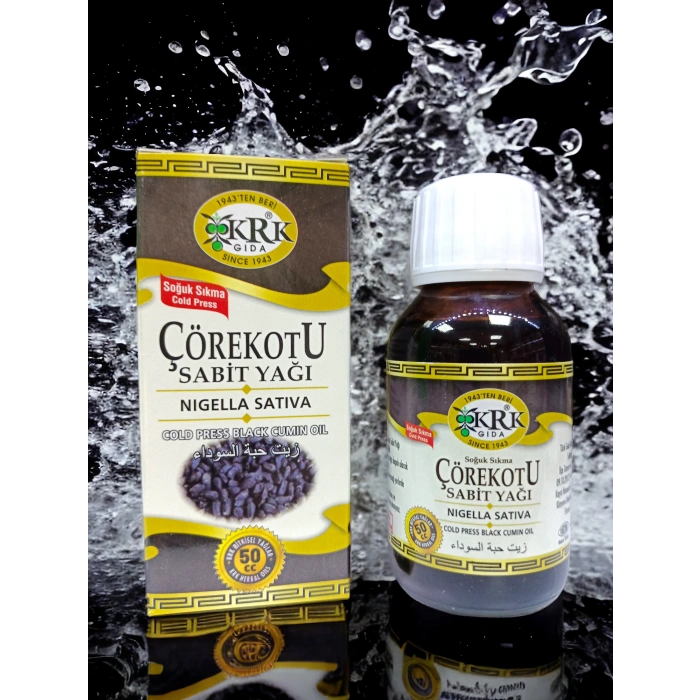 Krk Gıda Çörekotu Yağı 50 ML