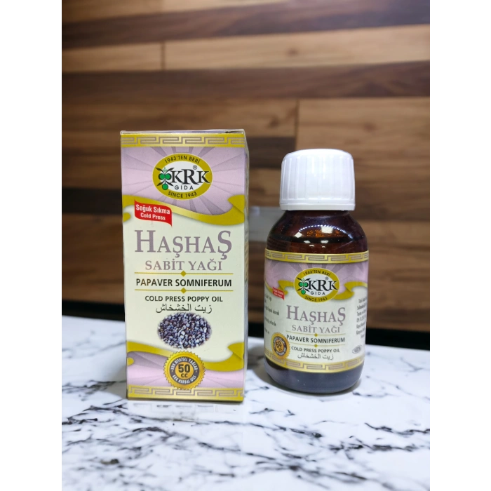 Krk Gıda Haşhaş Yağı 50 ML