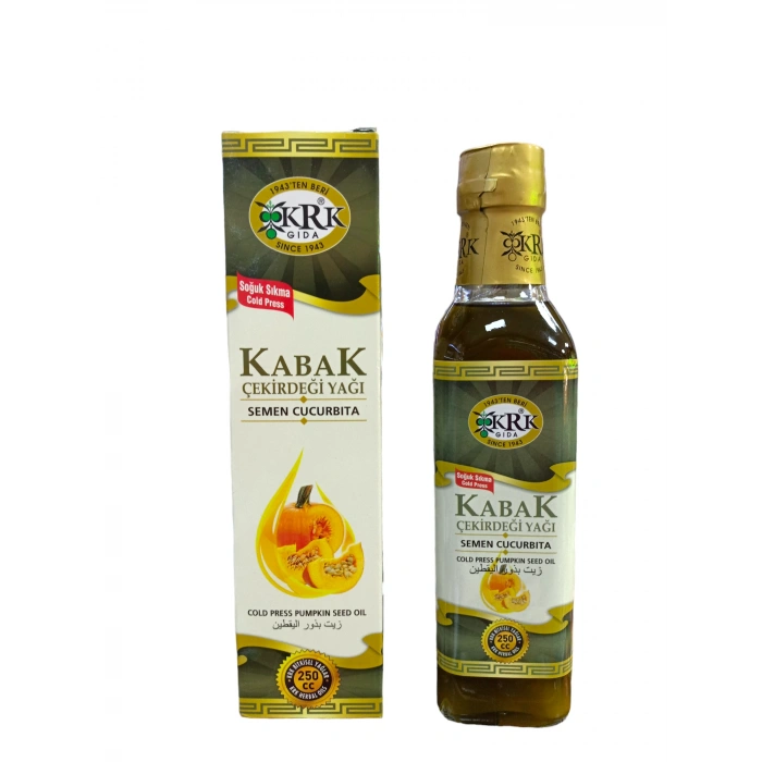 Krk Gıda Kabak Çekirdek Yağı 250 ML