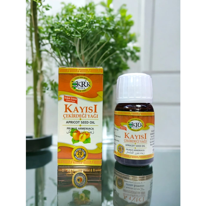 Krk Gıda Kayısı Çekirdek Yağı 20 ML