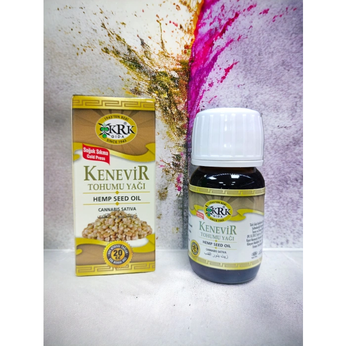 Krk Gıda Kenevir Tohumu Yağı 20 ML