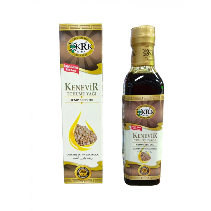 Krk Gıda Kenevir Tohumu Yağı 250 ML