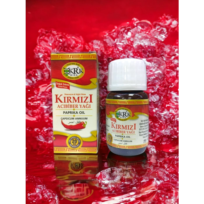 Krk Gıda Kırmızı Acı Biber Yağı 20 ML