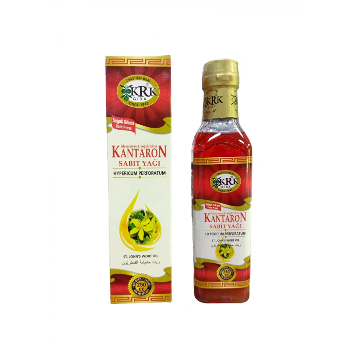 Krk Gıda Sarı Kantaron Yağı 250 ML
