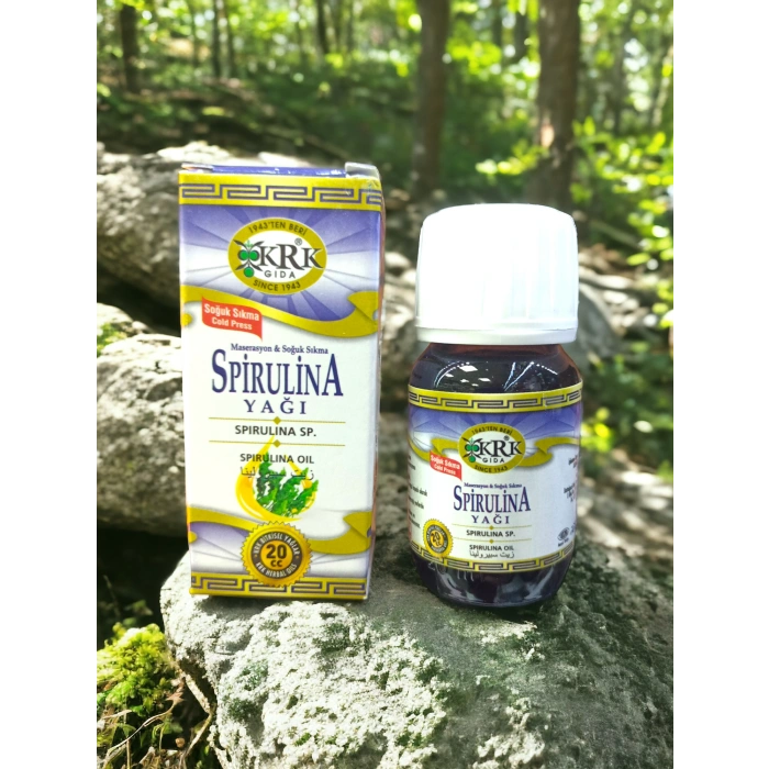 Krk Gıda Spirulina Yosun Yağı 20 ML