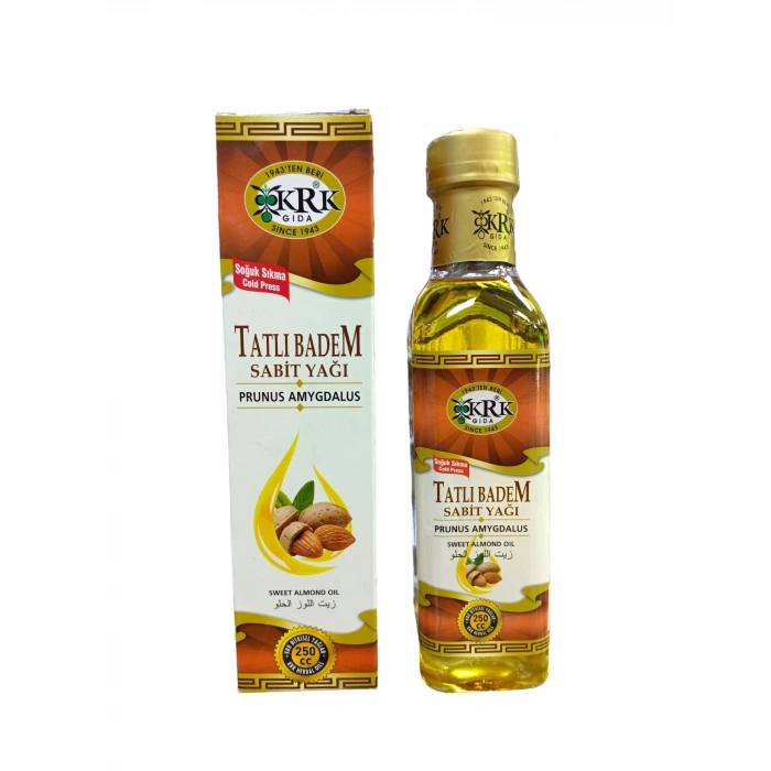 Krk Gıda Tatlı Badem Yağı 250 ML