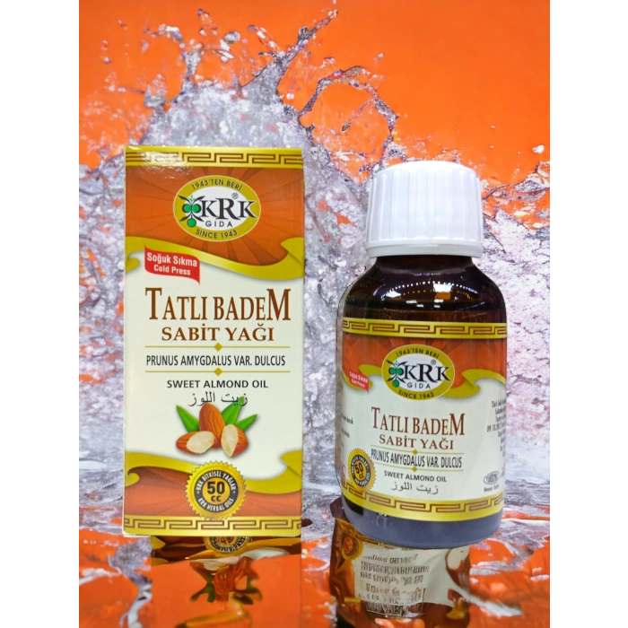 Krk Gıda Tatlı Badem Yağı 50 ML