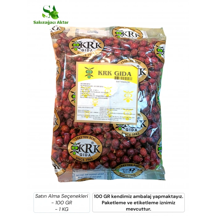 Kuşburnu 100 Gr - 1 KG