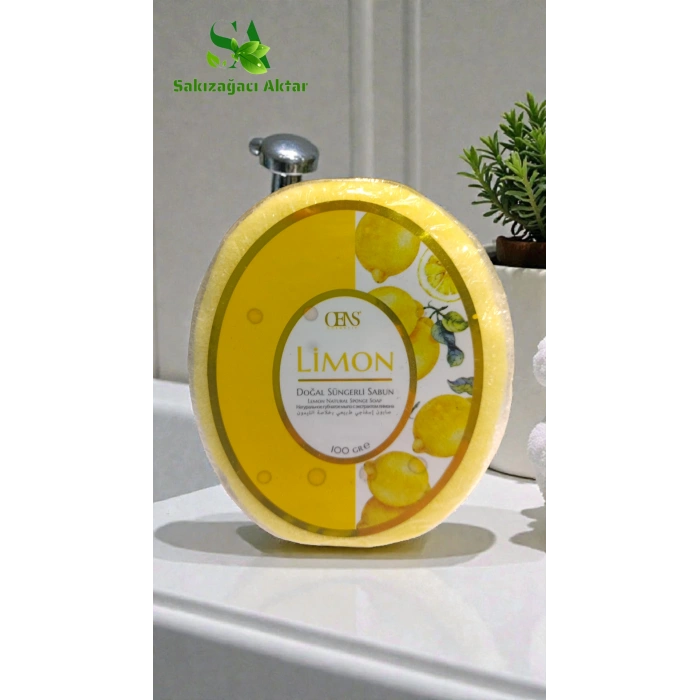 Limon Süngerli Sabun