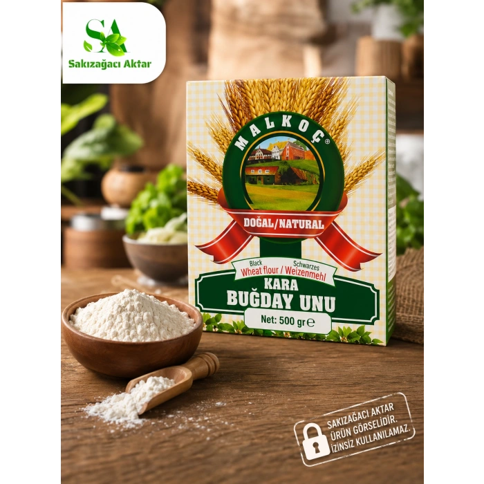 Malkoç Karabuğday Unu 500 Gr