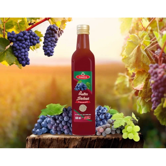 Nahita Üzüm Sirkesi Katkısız 500 ML