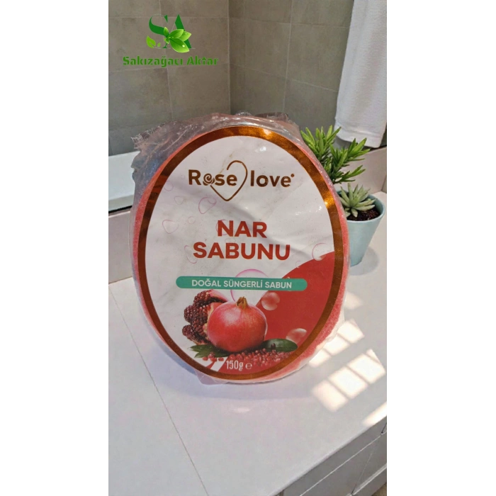 Nar Süngerli Sabun