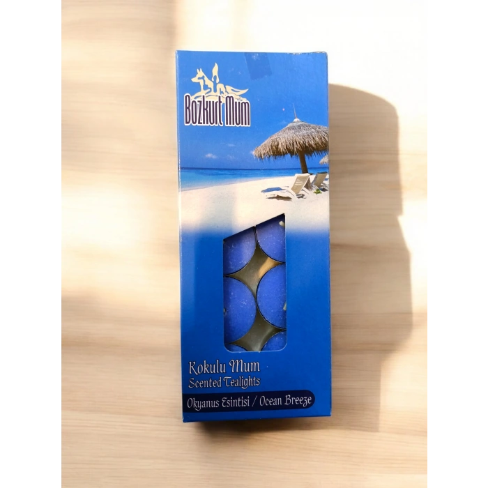 Okyanus Kokulu Mum Tea Light 10lu