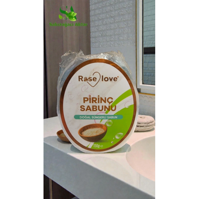 Pirinç Süngerli Sabun