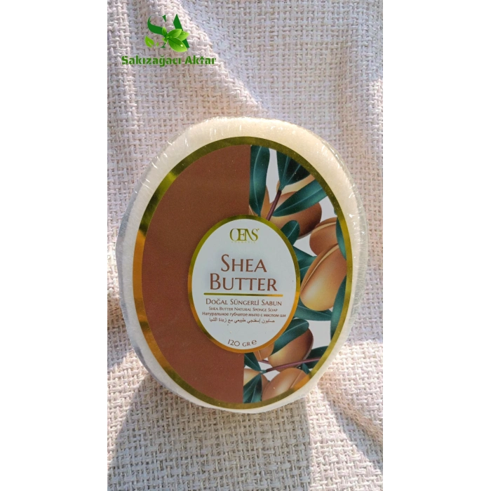 Shea Butter Süngerli Sabun