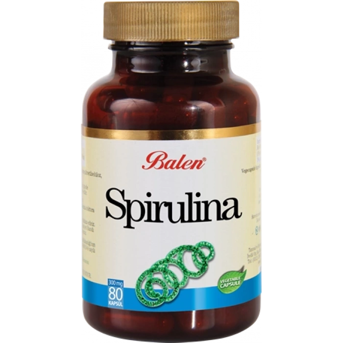 BALEN Spirulina (Mavi-Yeşil Alg) Kapsül