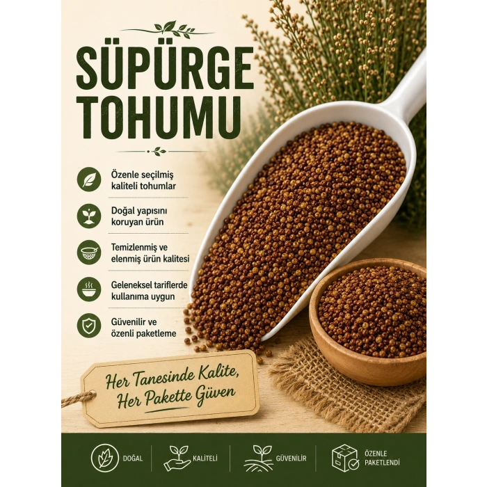 Süpürge Tohumu 1 KG