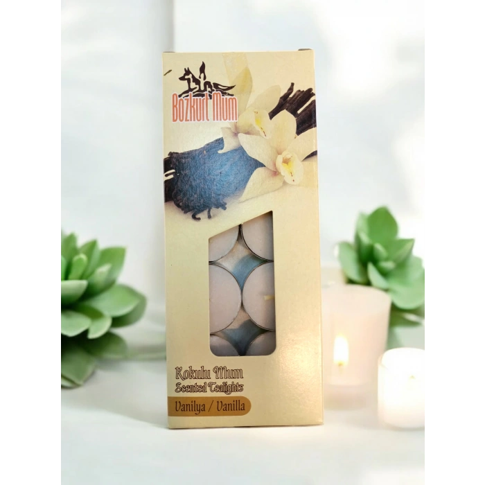 Vanilya Kokulu Mum Tea Light 10lu
