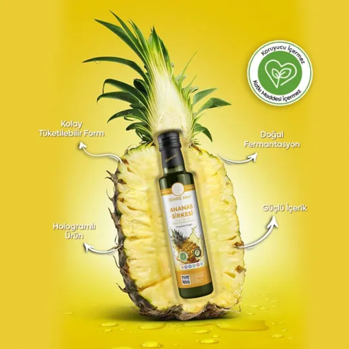 Zühre Ana Ananas Sirkesi 500 ML