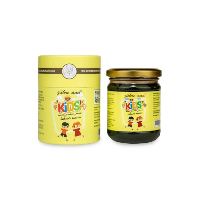 Zühre Ana Kids Arı Sütü Vitamin Katkılı Kakaolu Macun 240 G