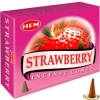 Hem Strawberry (Çilek) Konik Tütsü 10’lu Paket