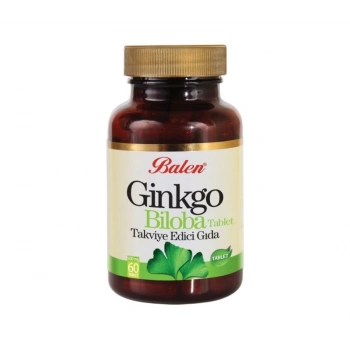 BALEN Ginkgo Biloba Tablet 600 MG*60 Adet