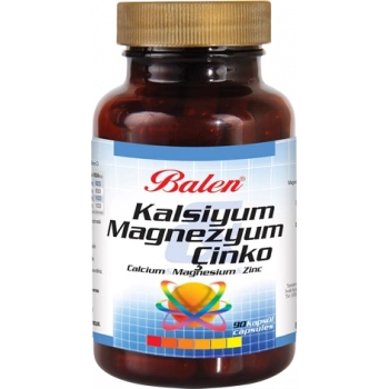 BALEN Kalsiyum & Magnezyum & Çinko Kapsül