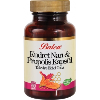 BALEN Kudret Narı & Propolis Kapsül Takviye Edici Gıda