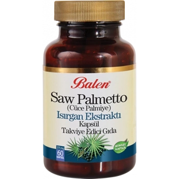 BALEN Saw Palmetto (Cüce Palmiye),Isırgan Ekstraktı Kapsül