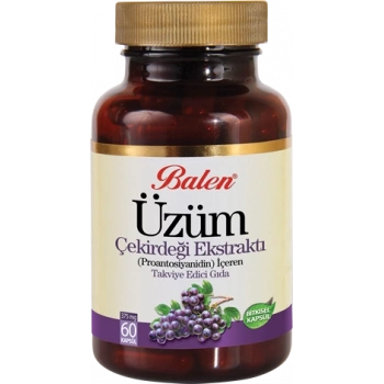 BALEN Üzüm Çekirdeği Ekstraktı Kapsül