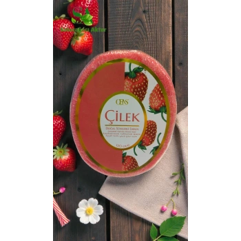Çilek Süngerli Sabun