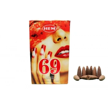 Hem 69 Geri Akış Konik Tütsü 10 Adet