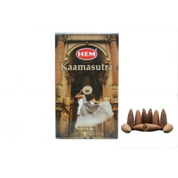 Hem Kamasutra Geri Akış Konik Tütsü 10 Adet