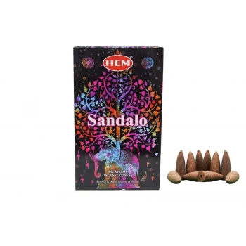 Hem Sandal Geri Akış Konik Tütsü 10 Adet