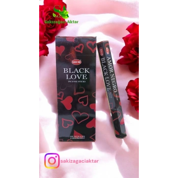 Hem Tütsü Black Love 20 Çubuk