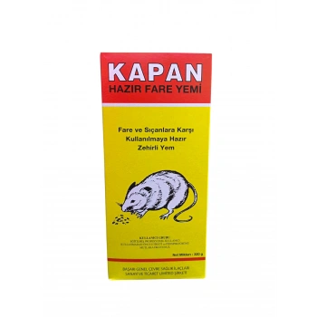Kapan Hazır Fare Zehiri 320 Gr