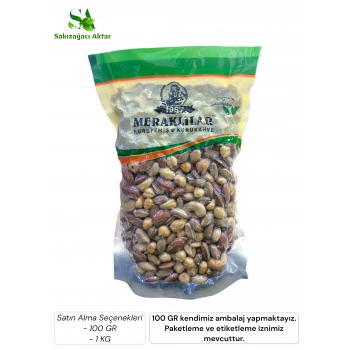 Kavrulmuş Karışık Kuruyemiş Lüx 100 GR - 1 KG
