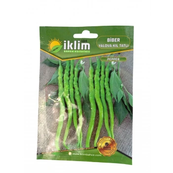 Kıl Tatlı Biber Tohum Sayısı 400 Adet Civarı