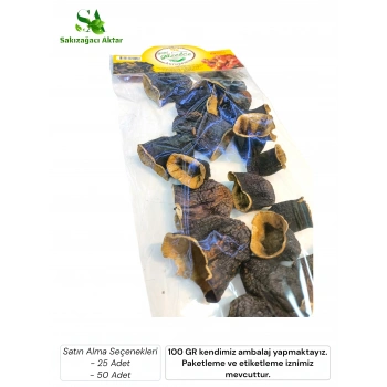 Kuru Patlıcan İri Boy 25 Tane - 50 Adet