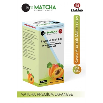 Matcha Detox Kayısı ve Yeşilçay Takviye Edici Gıda