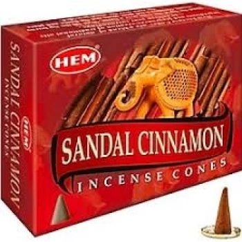 Sandal Cinnamon (Sandal Tarçın) Konik Tütsü 10’lu Paket
