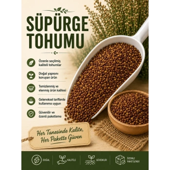 Süpürge Tohumu 100 Gr