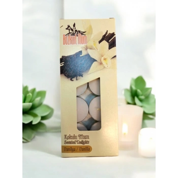 Vanilya Kokulu Mum Tea Light 10lu
