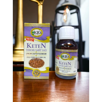 Krk Gıda Keten Tohumu Yağı 50 ML