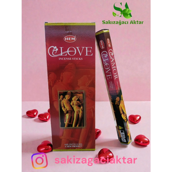 Hem Tütsü LOVE 20 Çubuk