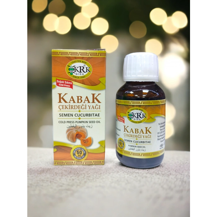 Krk Gıda Kabak Çekirdek Yağı 50 ML